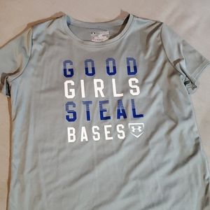 YXL Under Armour Dri Fit shirt